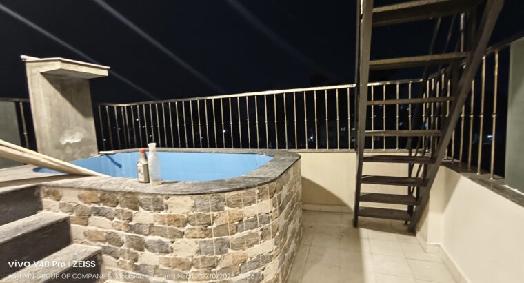 Luxury 3BHK Smart Villa with Rooftop Pool for Sale in Guduvanchery – Vishnupriya Avenue