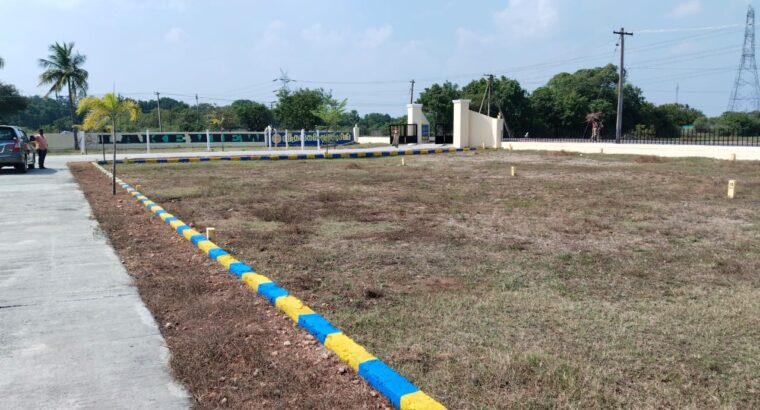 DTCP & RERA Approved Villa Plots for Sale in Maduranthagam @ ₹999/Sq.Ft. – Gated Community with Top