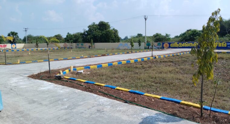 DTCP & RERA Approved Villa Plots for Sale in Maduranthagam @ ₹999/Sq.Ft. – Gated Community with Top
