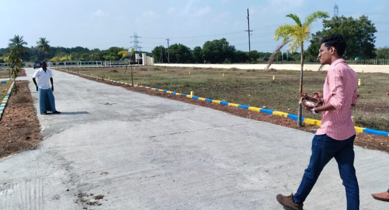 DTCP & RERA Approved Villa Plots for Sale in Maduranthagam @ ₹999/Sq.Ft. – Gated Community with Top