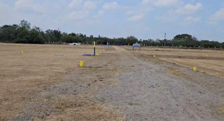 DTCP Approved Plots for Sale in Siruperpondi @ ₹425/Sq.Ft. – Near Melmaruvathur & SRM College