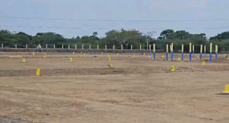 DTCP Approved Plots for Sale in Siruperpondi @ ₹425/Sq.Ft. – Near Melmaruvathur & SRM College