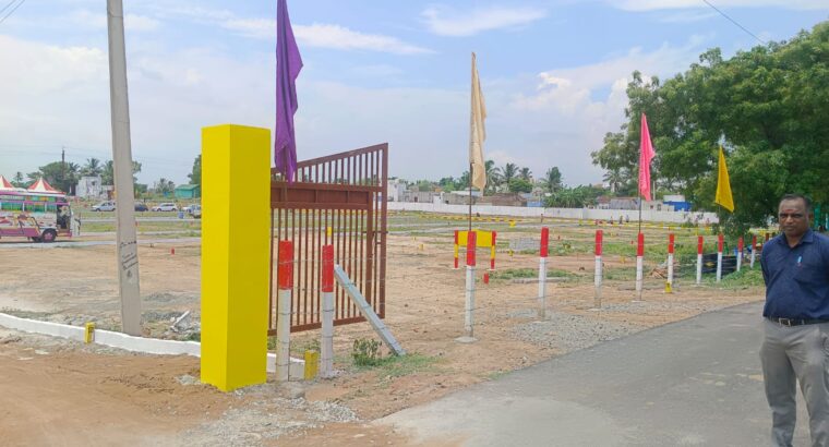 DTCP Approved Plots for Sale in Ragava Gardens – Near Arakkonam & Parandur Airport