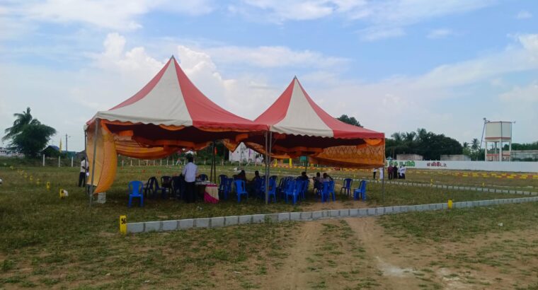 DTCP Approved Plots for Sale in Ragava Gardens – Near Arakkonam & Parandur Airport