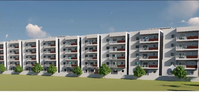 Luxury Flats 2 & 3BHK For Sale in Kanakanagar