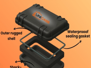 Heavy Duty Equipment Carry Case | Rugged Hard Plastic Case with Foam – Unicase.in